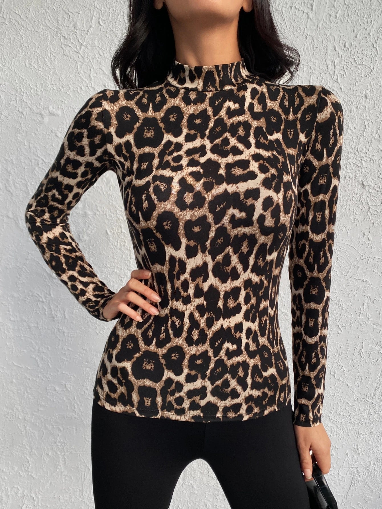 Retro Leopard Jumpsuit — Chic Slim Fit Style