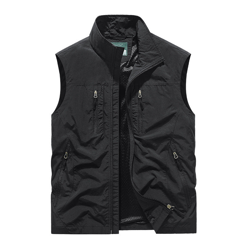 Men’s Outdoor Vest Fleece Sweatshirt