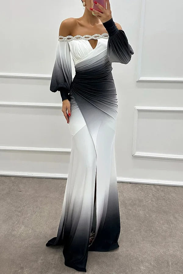 Starlit Muse One-Shoulder Dress