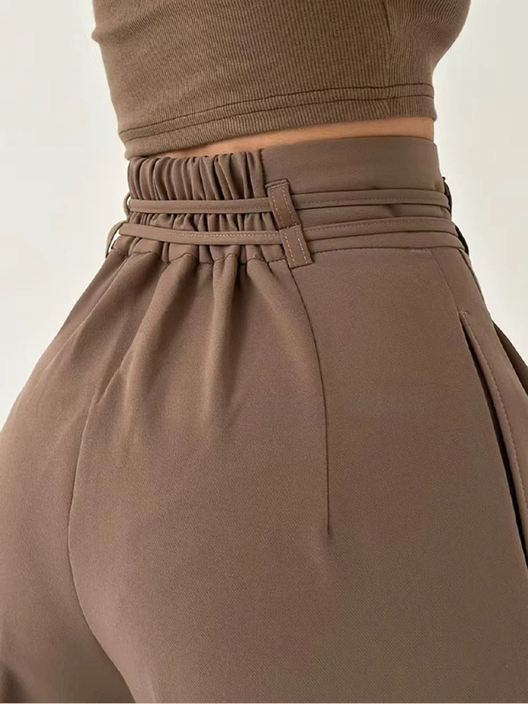 Y2K Chic High-Waist Trousers