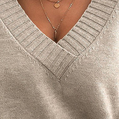 Womens Long Shoulder Sleeve Sweaters