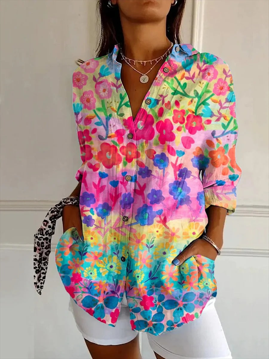 Women's Printed Art Shirt