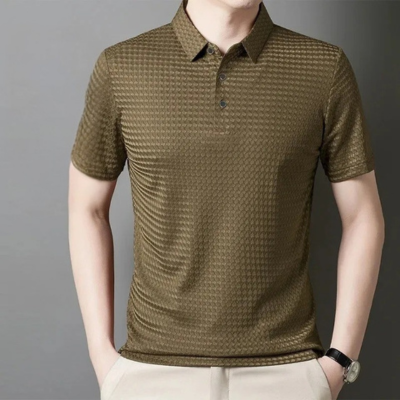 Cool Breeze Men's Ice Silk Polo