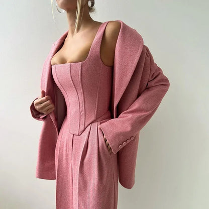 Elite Grace 3-Piece Blazer Set