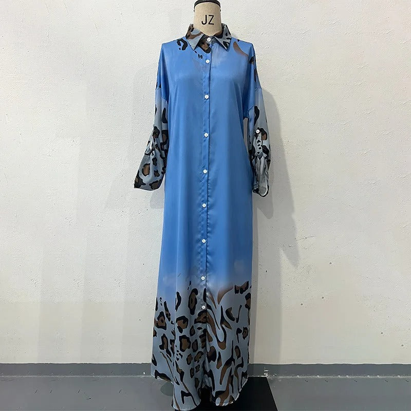 Elegant Print Dress