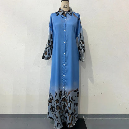 Elegant Print Dress