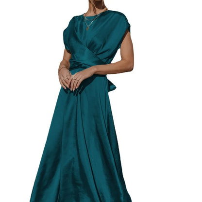 Lumi Satin Elegant Evening Dress