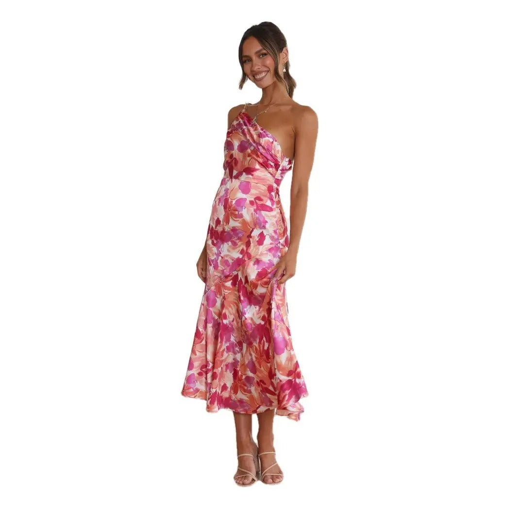 Floral Flair Mermaid Dress