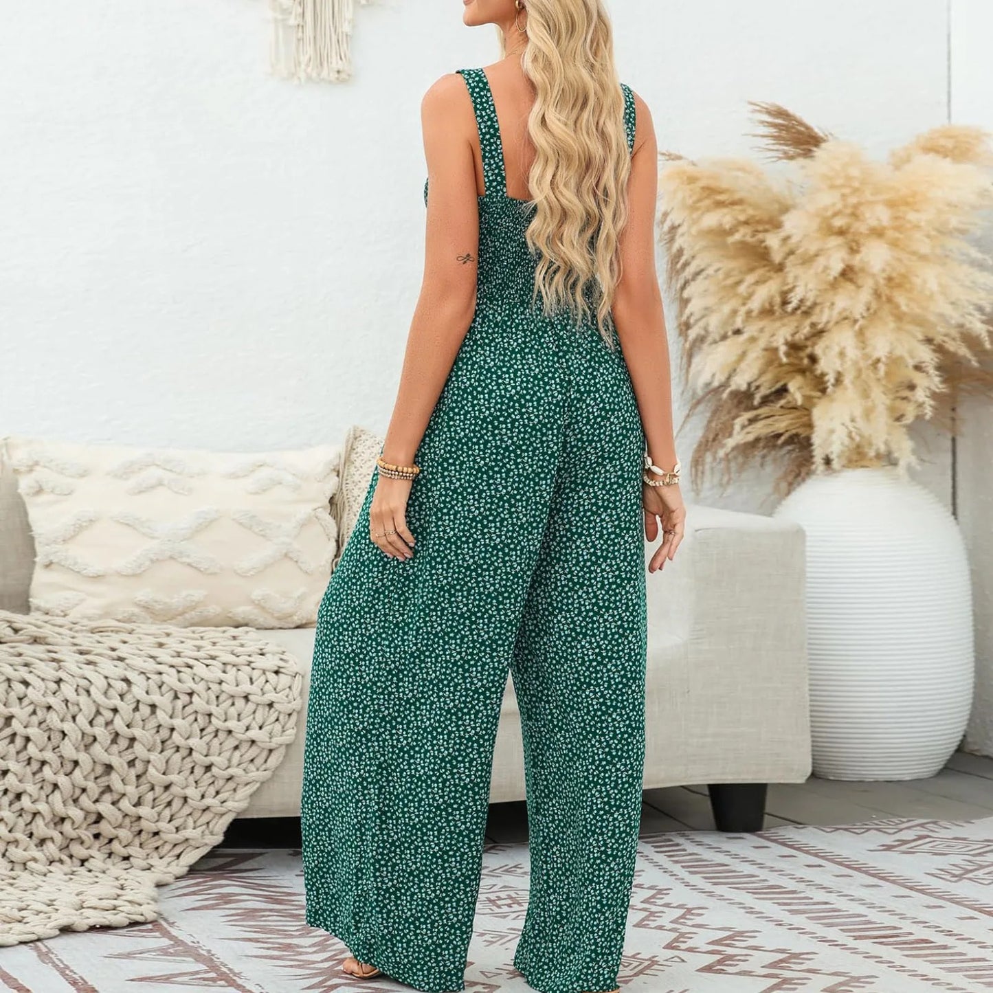Boho Breeze Wide-Leg Jumpsuit