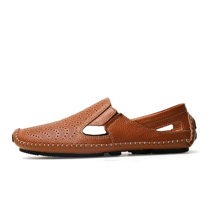 UrbanDrive Leather Mules