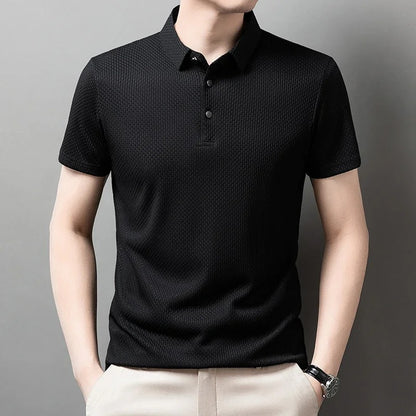 Cool Breeze Men's Ice Silk Polo