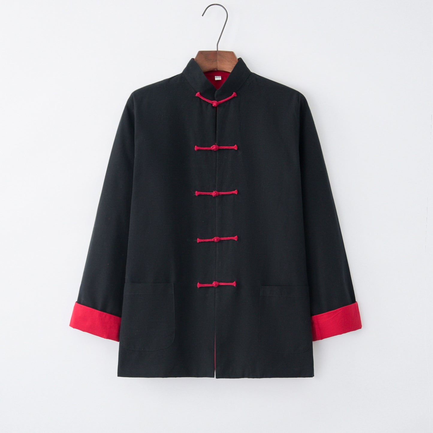 Elegant Hanfu Lay Buddhist Winter Shirt Coat