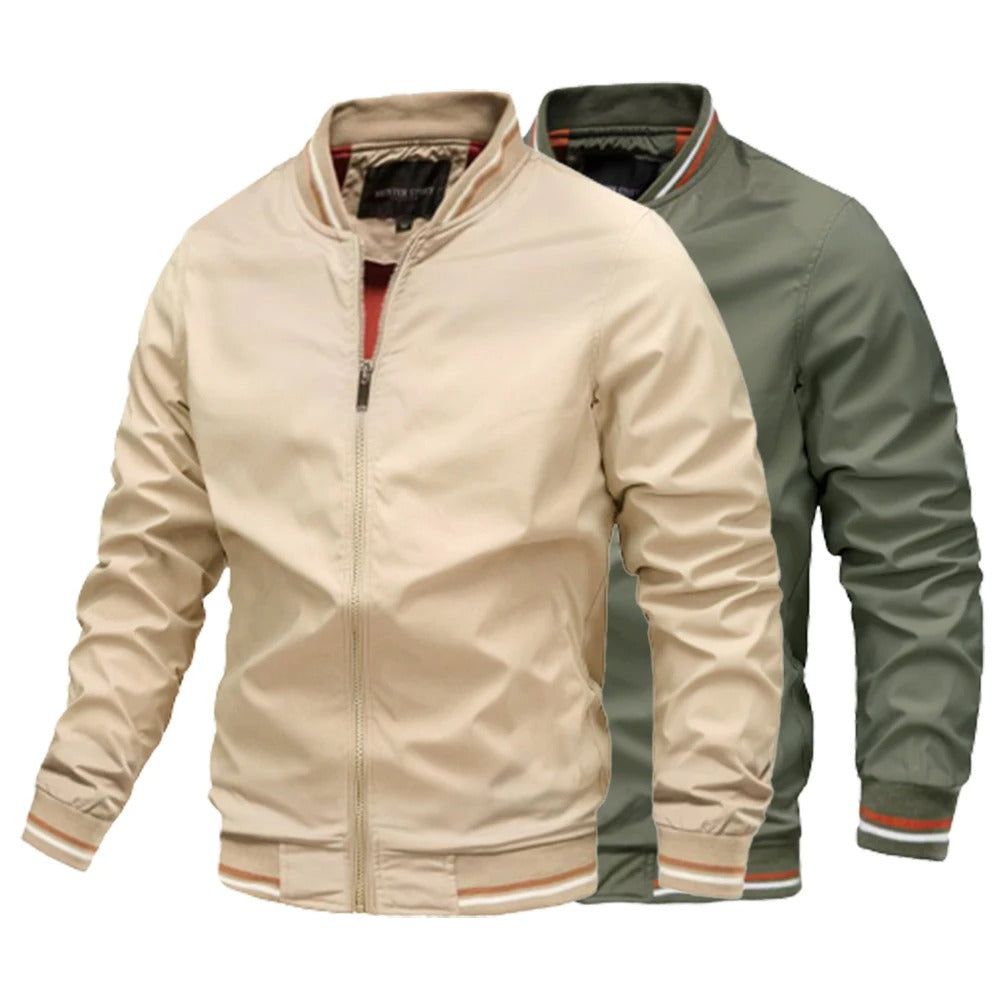 Men’s Slim Fit Bomber Jacket