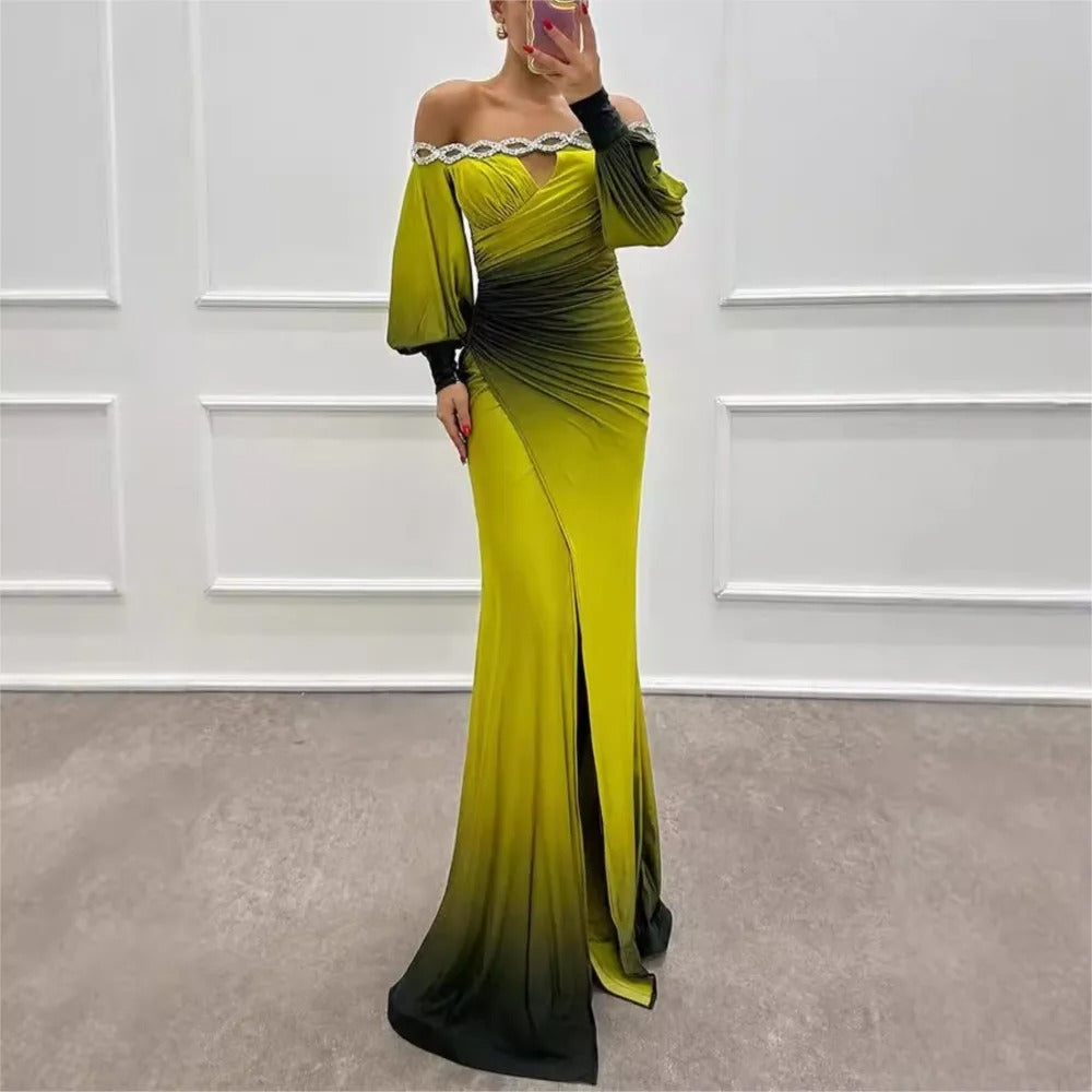 Starlit Muse One-Shoulder Dress