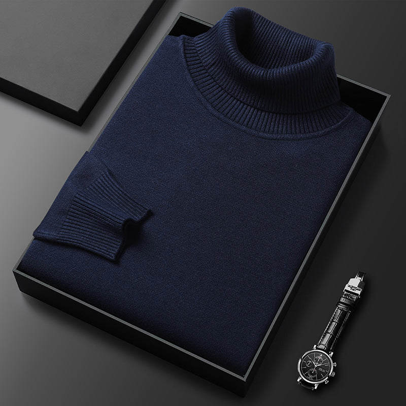 Mens Turtleneck Pullover Sweater