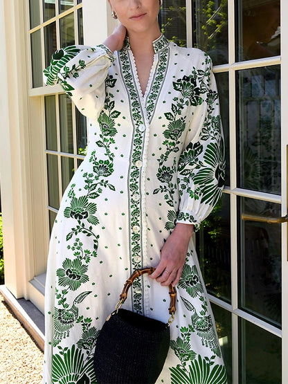 Nature Muse Maxi Dress