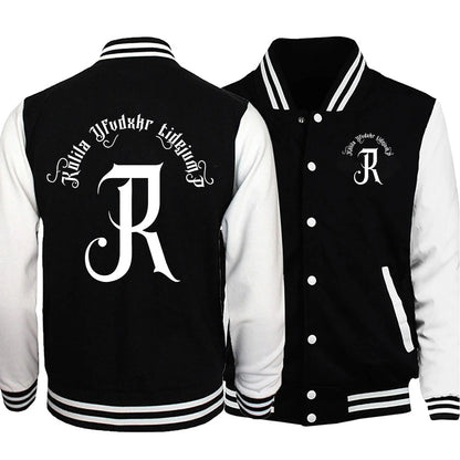 R Mark Preppy Baseball Jacket