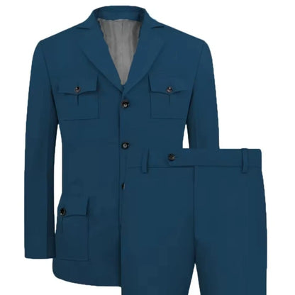 Casual Blazer Pants Set