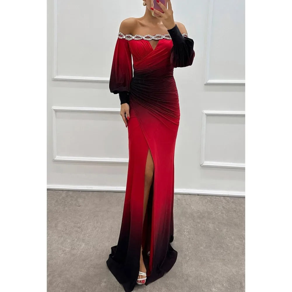 Starlit Muse One-Shoulder Dress