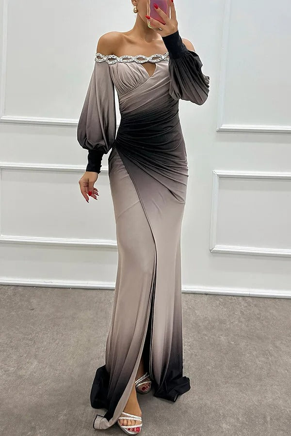 Starlit Muse One-Shoulder Dress