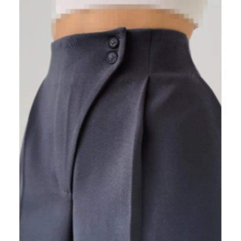Chic Slim Wide-Leg Office Pants