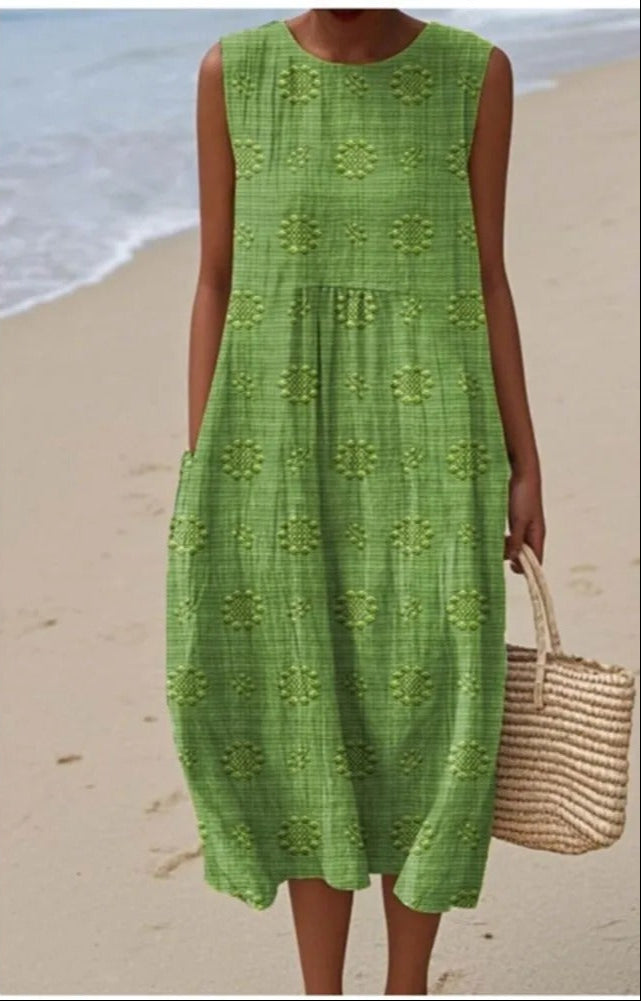 Sleeveless Beach Dress