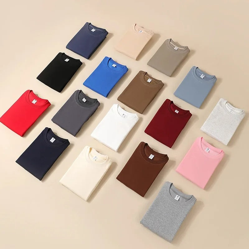 Casual Loose Fit Round Neck Sweatshirt