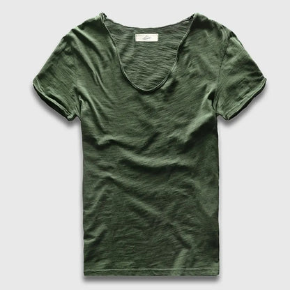 Swag V-Neck Hip Hop Tee for Men
