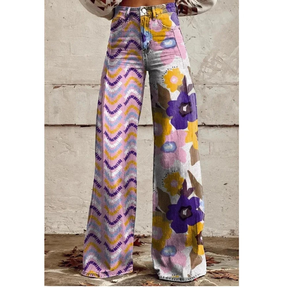 Chic Wide-Leg Cargo Pants
