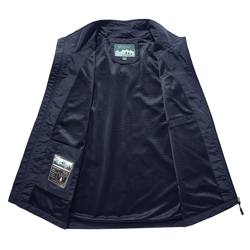 Men’s Outdoor Vest Fleece Sweatshirt