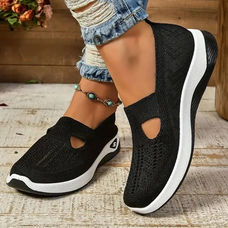 BreezeWalk Knit Mesh Sneakers