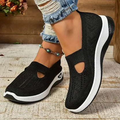 BreezeWalk Knit Mesh Sneakers