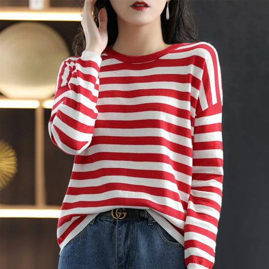 Classic Striped Cotton Tee