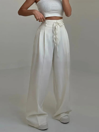 Y2K Chic High-Waist Trousers