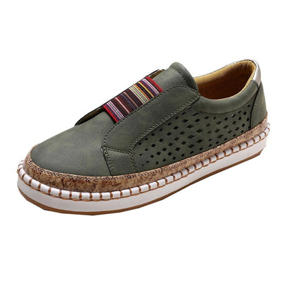 Breathable Mesh Hollow Flat Shoes