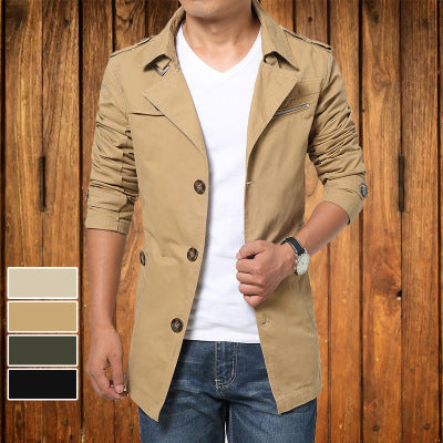 Men’s Casual Windbreaker Jacket