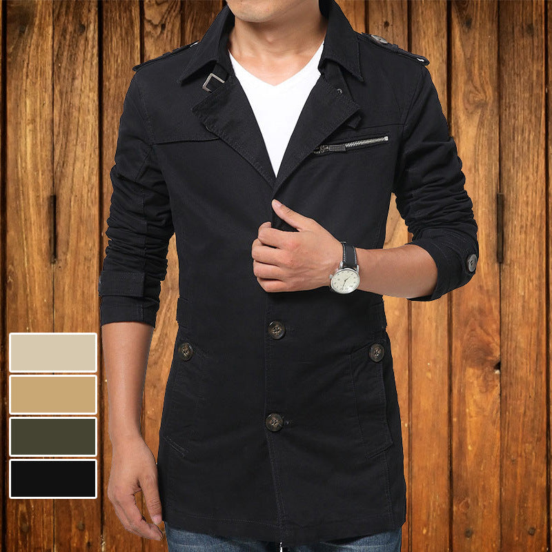 Men’s Casual Windbreaker Jacket