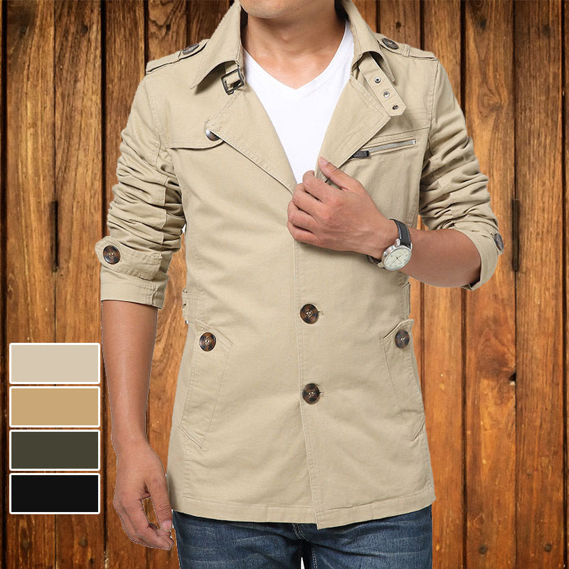 Men’s Casual Windbreaker Jacket
