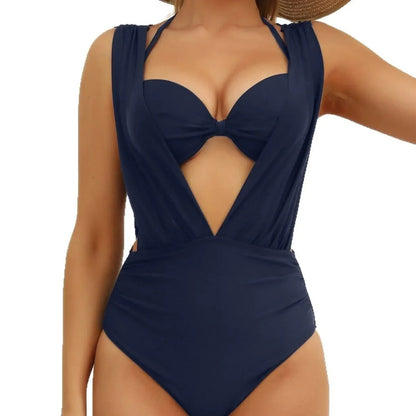 Viva Luxe Women's Deep V Swimsuit