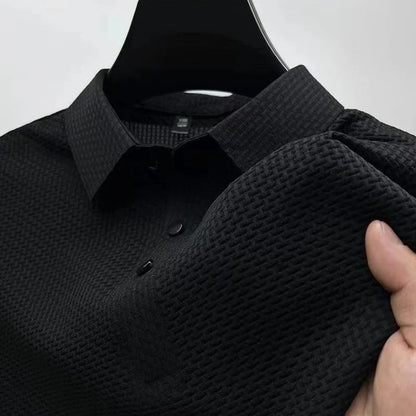 Men's Bone Flower Polo Shirt