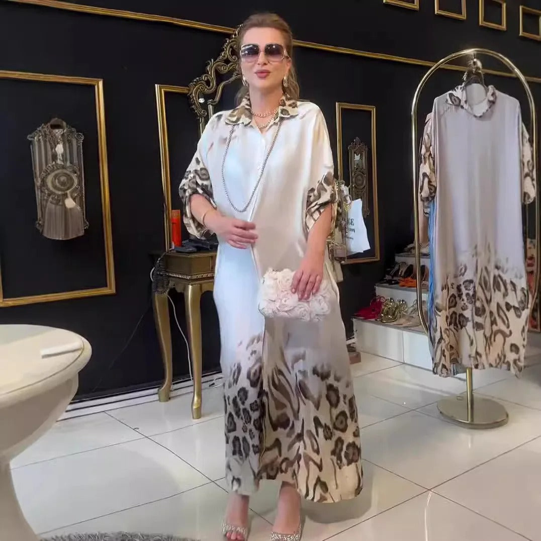 Elegant Print Dress