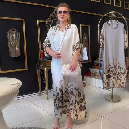 Elegant Print Dress