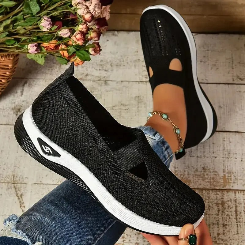 BreezeWalk Knit Mesh Sneakers