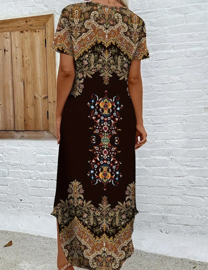 Elegant Ease Loose Fit Casual Dress