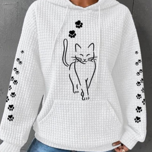 Women’s New Waffle Hooded Sweatshirt