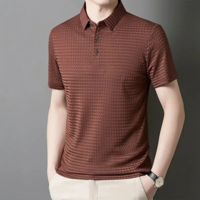 Cool Breeze Men's Ice Silk Polo