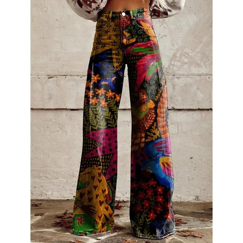 Chic Wide-Leg Cargo Pants