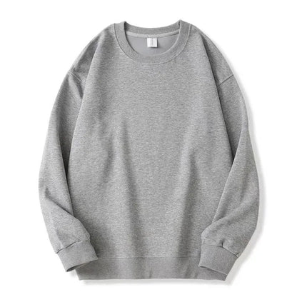 Casual Loose Fit Round Neck Sweatshirt