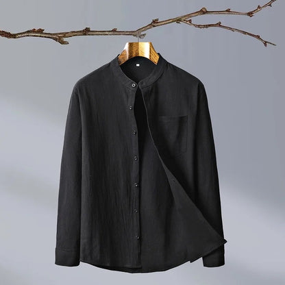 Cotton Linen Travel Shirt