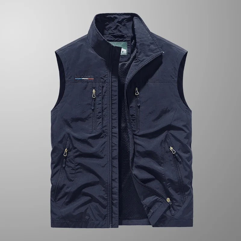 Multi-pocket Mesh Vest